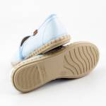 GIOSEPPO TOPOLETTI LT BLUE NIEBIESKIE ESPADRYLE *DL*