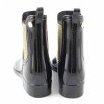GIOSEPPO DERBY BLACK/GOLD CZARNE ZŁOTE KALOSZE *DP*