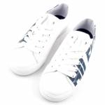 TOMMY HILFIGER T3B4-30274 BIAŁE GRANATOWE SNEAKERSY *DP*