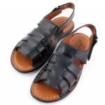 JUCARO 9078 NEGRO CZARNE ESPANA SANDAŁY *ML*