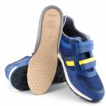 GEOX J826NC C0072 ALFIER BLUE/YELLOW PÓŁBUTY *KP*