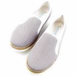 PANTO FINO ES-02-C jasno szare espadryledamskie