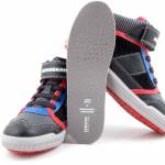 GEOX J164AB ARZACH czarne czerwone trzewiki chłopiece J164AB 05411 C0048 BLACK/RED