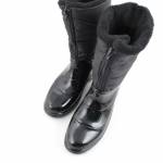 SCHOLL NEW VESTMANN UP MED czarne kaloszedamskie MF296341004