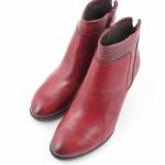 TAMARIS 25347-27 bordowe botki damskie 504 SCARLET/STRUCT