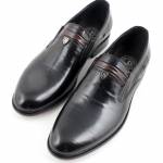 JOHN DOUBARE YGC-Z253-351-1 czarne półbuty męskie BROOMAN jz24