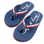 TOMMY HILFIGER T3B8-32265-0058X051 granatowe japonki BLUE/MULTICOLO