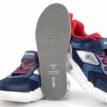 GEOX J25GAB 014BU WROOM C0735 granatowe czewone sneakersy młodzieżowe