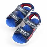 GEOX J25GGA WROOM 014BU C0735 granatowe czerwone sandały chłopięce