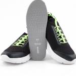 GEOX J25GBA 0006K SPRINTYE C9999 czarne sneakersy młodzieżowe