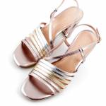 MARCO TOZZI 28324-28 złote sandały damskie 532 ROSE MET.COMB