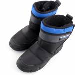 GEOX J269XF 0FU50 FLEXYPER C0245 śniegowce chłopięce BLACK/ROYAL