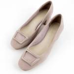 TAMARIS 22302-41 378 TAUPE SUEDE beżowe czółenka damskie