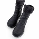 RIEKER M9683-00 czarne śniegowce damskie jz23 jz24