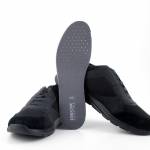 GEOX U26ANB 014EK DAMIANO C9999 BLACK czarne półbuty męskie