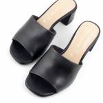 TAMARIS 27204-20 003 BLACK czarne klapki damskie