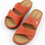TAMARIS 27510-41 606 pomarańczowe klapkidamskie wl24