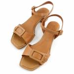 TAMARIS 28235-20 440 NUT brązowe sandałydamskie
