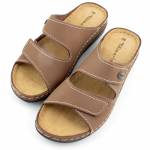 TAMARIS 27510-41 341 TAUPE beżowe klapki wl24