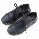 FILIPPO DP4480/24 Bk czarne multikolor półbuty damskie wl24