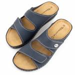 TAMARIS 27510-41 805 granatowe klapki damskie wl24