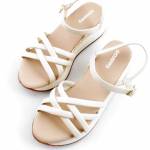 GIOSEPPO PERMET 71060-P Off-White Ecri sandały damskie wl24