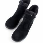 RIEKER L7162-00 TEX czarne kozaki damskie jz25