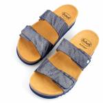 SCHOLL Lusaka 2.0 MEDnavy blue granatoweklapki damskie MF320021040 obuwie medyczne wl25