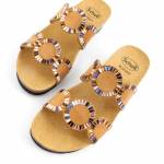 SCHOLL CANNES MED brązowe klapki damskie wl25 MF320301061