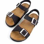 SCHOLL FILIPPA SANDAL MED czarne sandały damskie MF280491004 wl25