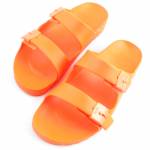 SCHOLL BAHIA MED MF269242007 tangerine klapki medyczne damskie wl25