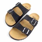 SCHOLL GERRY MED czarne klapki męskie MF321441004 wl25