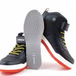 GEOX J56MCD 054FU C0048 BUZZERLIGHT czarne sneakersy młodzieżowe jz25