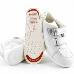 GEOX B8251A C0007 KAYTAN WHITE/SILVER GEOX *KP*