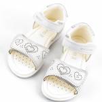 GEOX B8221A C0007 VERRED WHITE/SILVER GEOX *KL*