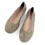 CAPRICE 22142-20 KHAKI MULTI BALERINKI *DP*