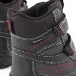 GEOX B4402C 05011 C0048 CZARNE CZERWONE KOZAKI 29315 *KZ* [AG]