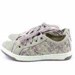 GEOX J62L5D C5000 36-39 CREAMY BEŻOWE SNEAKERS *KP*