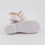 Scholl Clog super comfort 41-46 białe klapki *drewno*