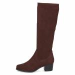 CAPRICE 25506-41 302 DK BRN STRETCH brązowe kozaki damskie jz26
