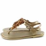 GIOSEPPO 59426-P LONGBEAC zlote sandały damskie Gold