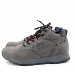 s.Oliver 15226-27 szare trzewiki męskie 235 DK GREY TEX
