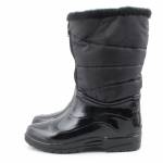 SCHOLL NEW VESTMANN UP MED czarne kaloszedamskie MF296341004