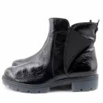 CAPRICE 25459-27 czarne sztyblety damskie 017 BLACK NAPLAK EXCLUSIVE CAPRICE