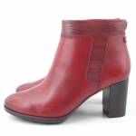 TAMARIS 25347-27 bordowe botki damskie 504 SCARLET/STRUCT