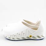 Scholl EVOFLEX białe klapki damskie F2933781065