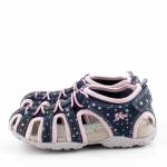 GEOX J25D9A 01550 ROXANNE C0694 granatowe różowe sandały dziewczęce