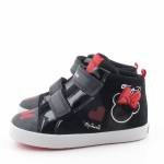 GEOX B26D5D 022HH KILWI C0048 czarne czerwone półbuty dzięcięce