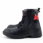 GEOX J2620C 000BC CASEY C9999 czarne trzewiki dziewczęcę