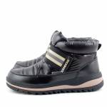 GEOX J26EWA ADELHIDE 0NFLV C9999 czarne śniegowce damskie